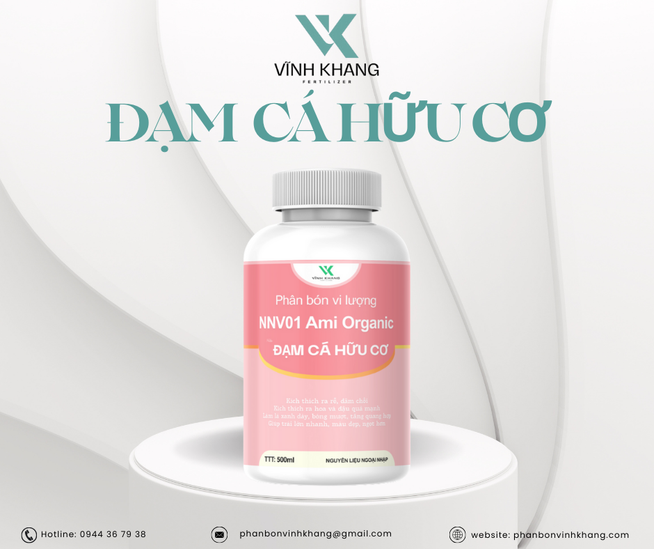 đạm cá hữu cơ